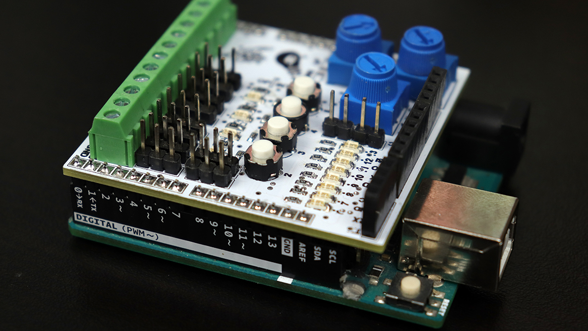 Módulo de entradas y salidas para ARDUINO